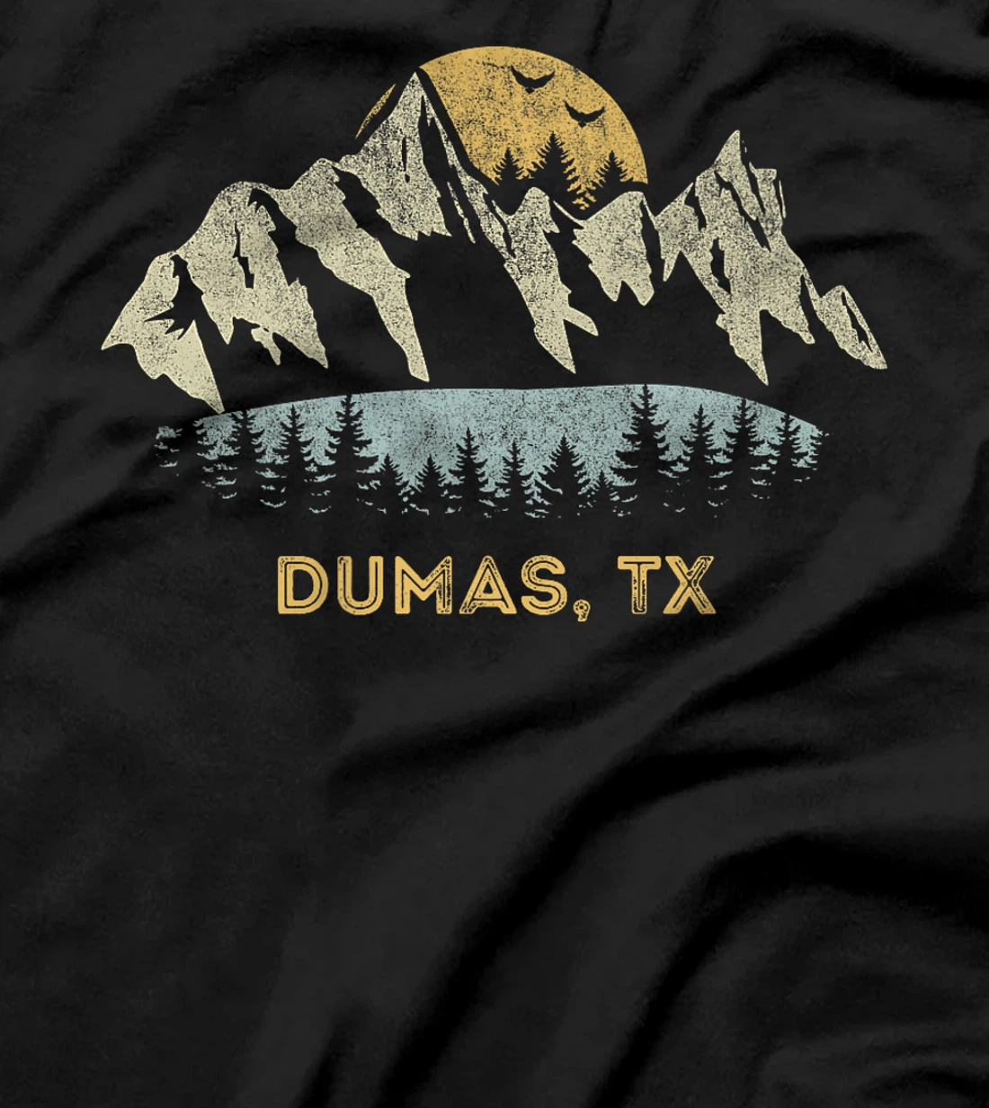 Dumas Texas Mountain Sunset Sunrise TX Premium T-Shirt