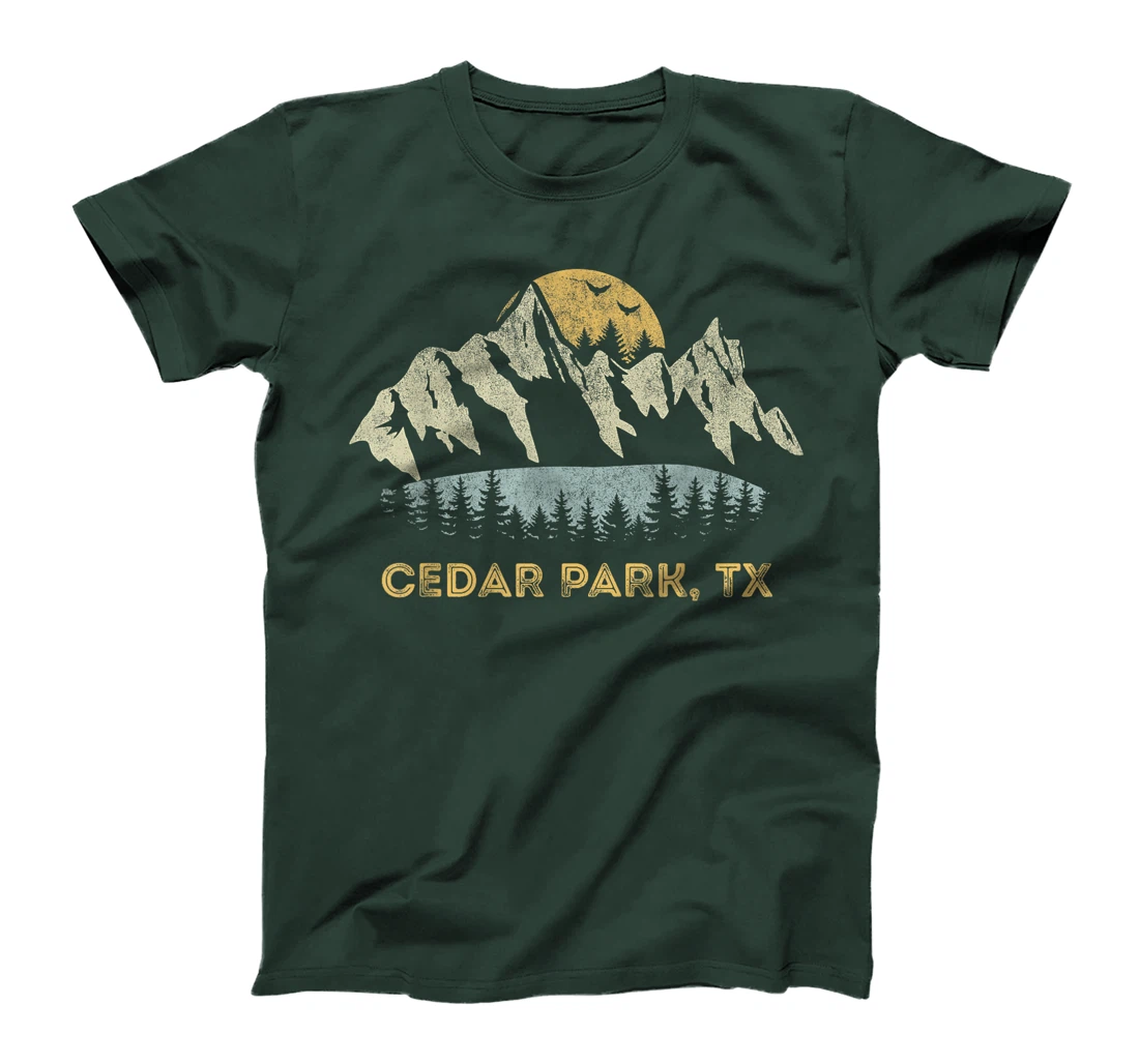 Cedar Park Texas Mountain Sunset Sunrise TX T-Shirt
