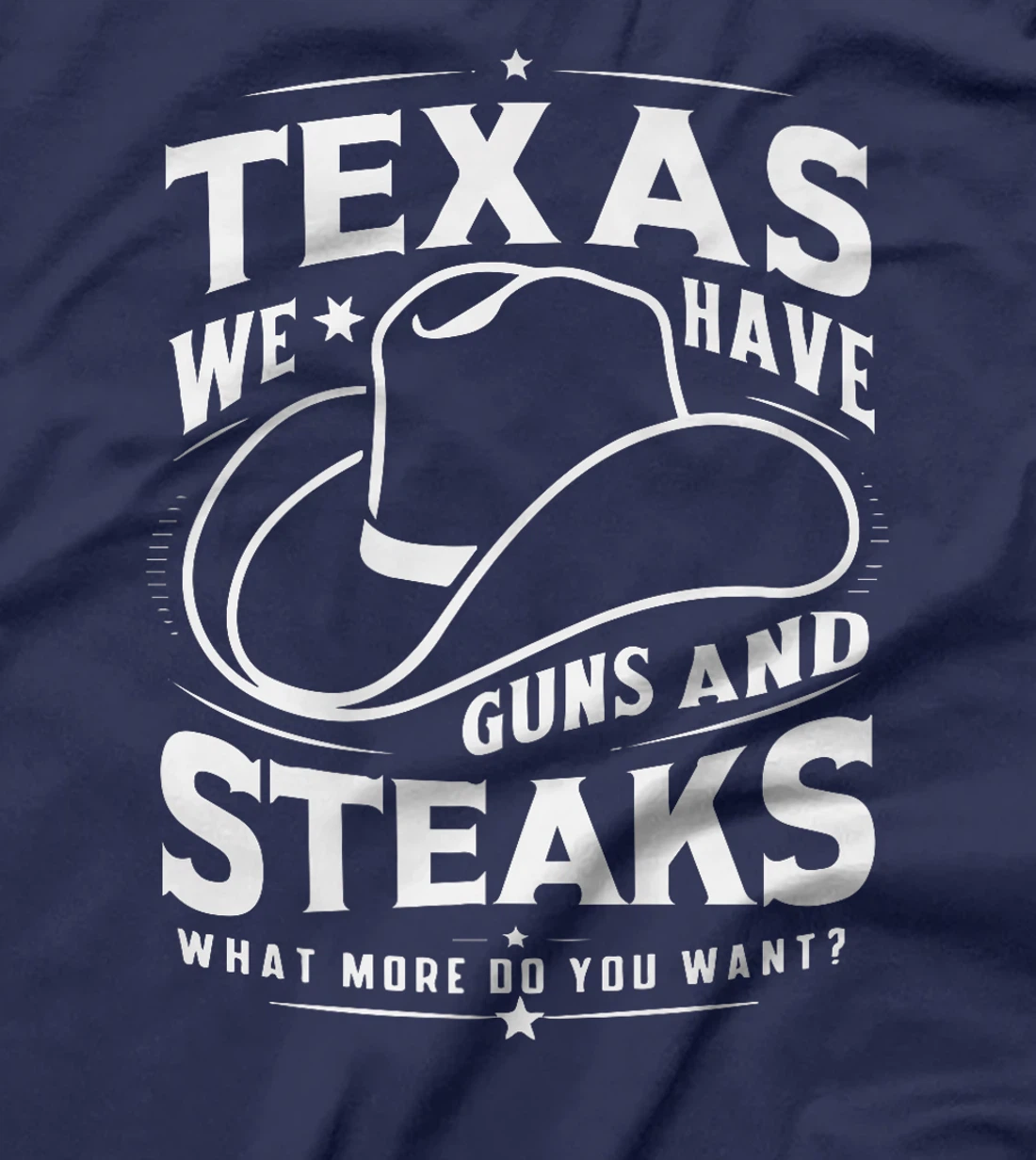 Texas We Have Guns And Steaks What More Do You Want Premium T-Shirt