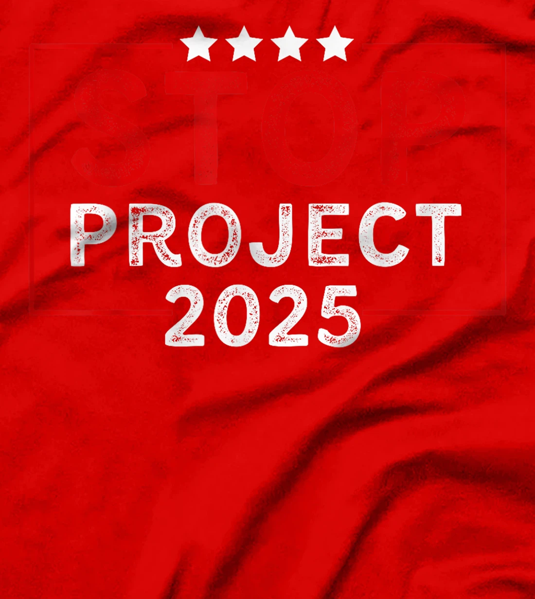Stop Project 2025 Trump's Project Anti Trump T-Shirt
