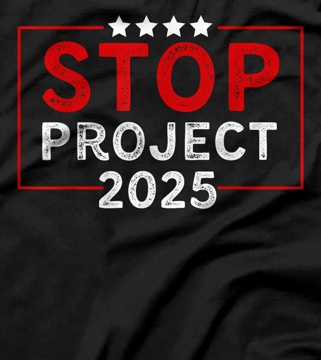 Stop Project 2025 Trump's Project Anti Trump T-Shirt