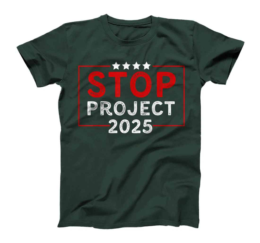 Stop Project 2025 Trump's Project Anti Trump T-Shirt