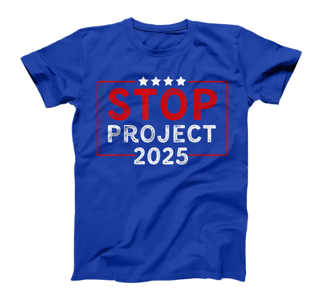 Stop Project 2025 Trump's Project Anti Trump T-Shirt