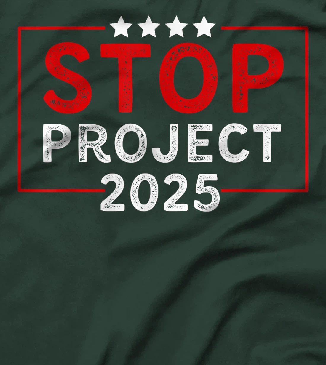 Stop Project 2025 Trump's Project Anti Trump T-Shirt