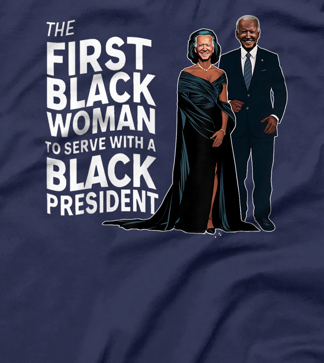 Trump 2024 Funny Biden Slip Quotes Humor Political T-Shirt