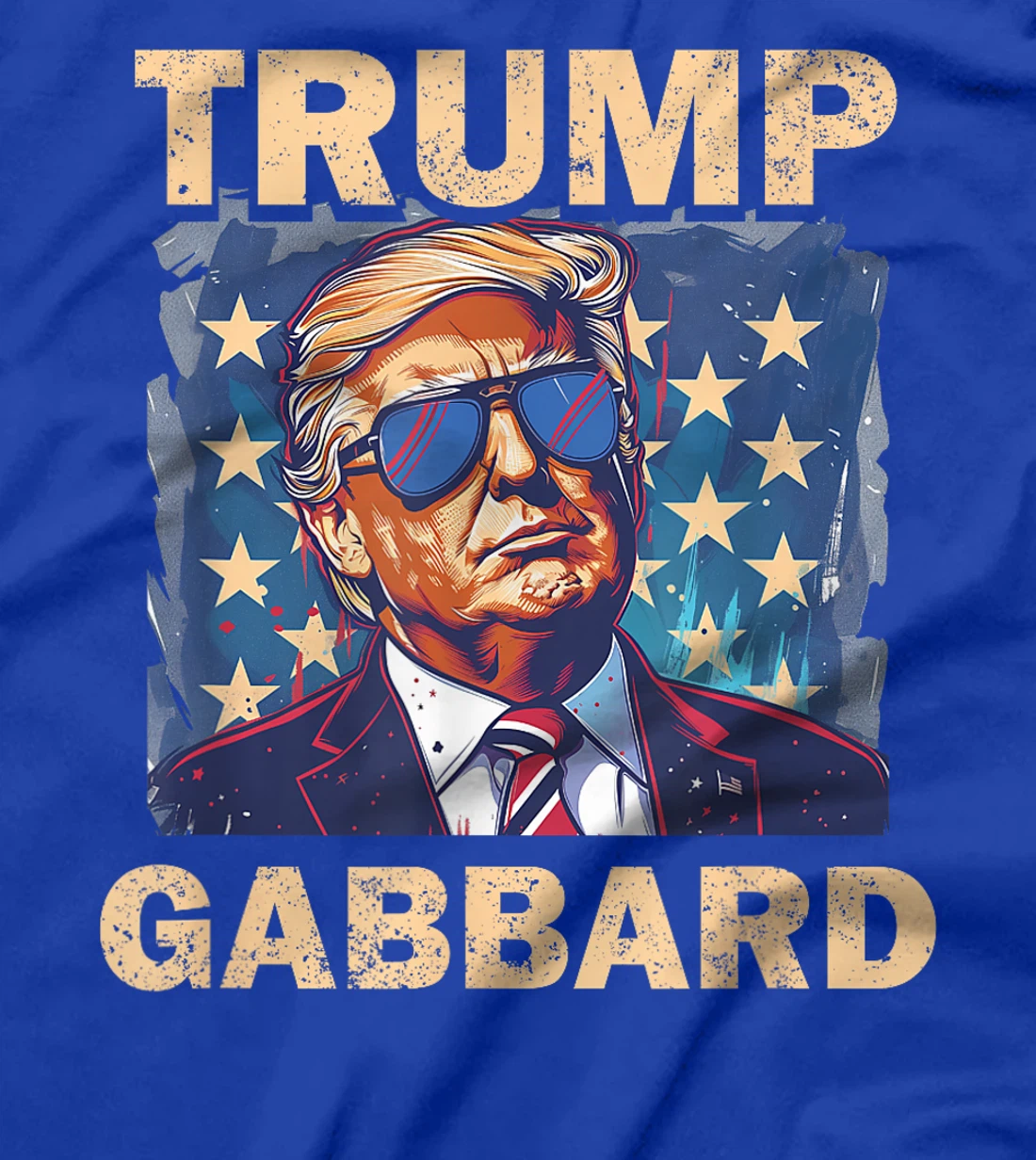 Trump Tulsi Gabbard Presidential Campaign Voter T-Shirt