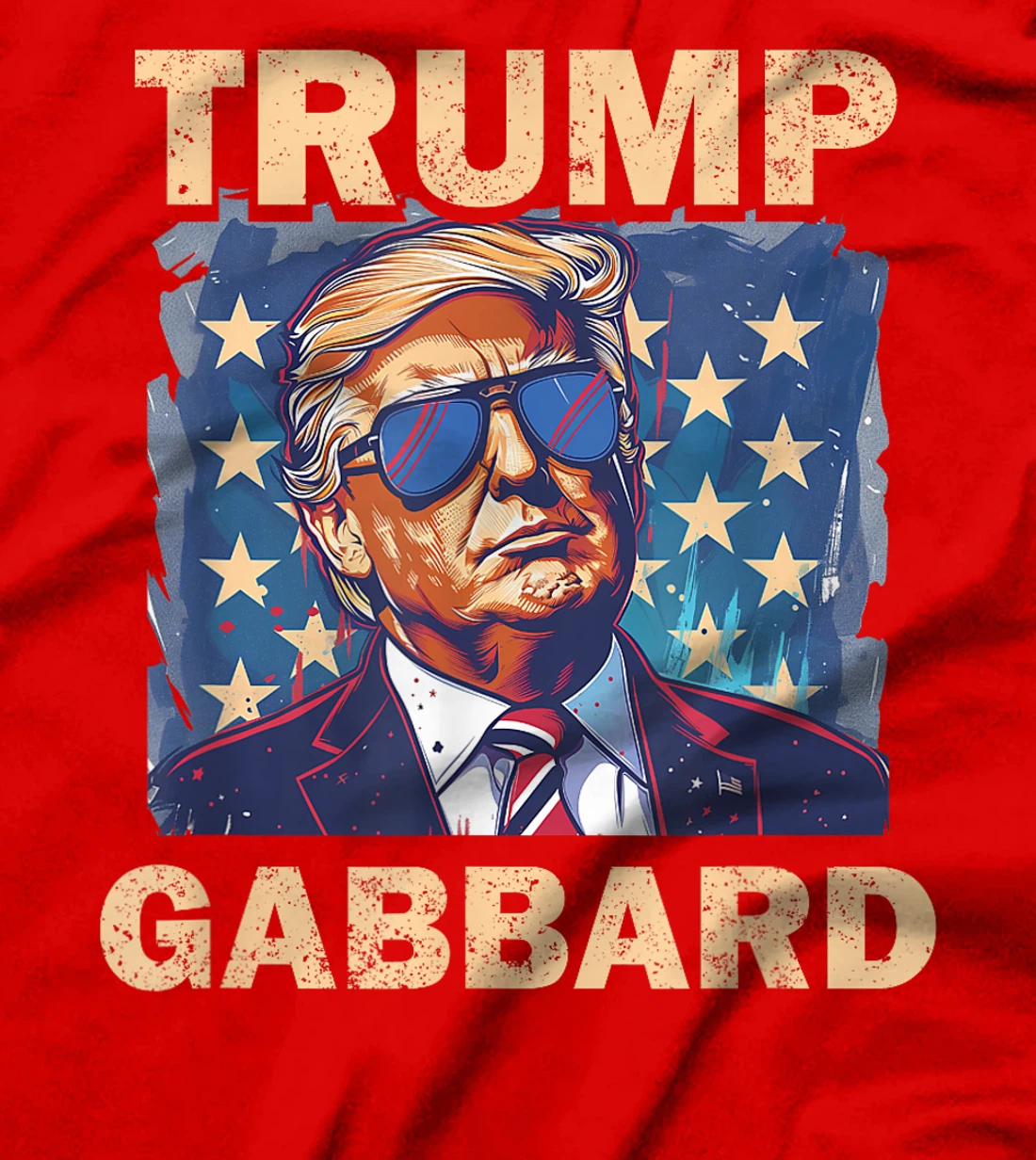 Trump Tulsi Gabbard Presidential Campaign Voter T-Shirt