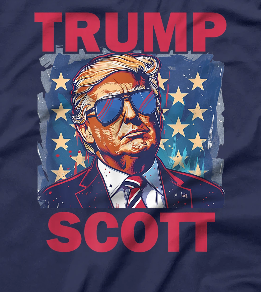 Vote Trump Scott 2024 For Men Women T-Shirt