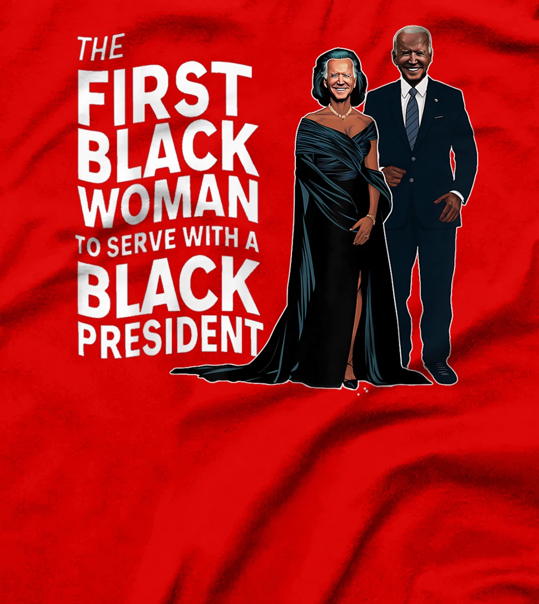 Trump 2024 Funny Biden Slip Quotes Humor Political T-Shirt