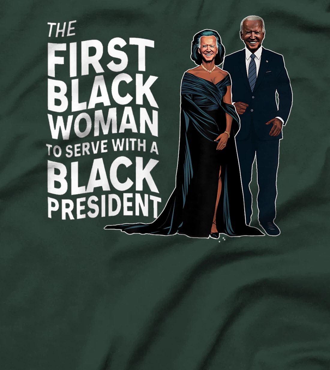 Trump 2024 Funny Biden Slip Quotes Humor Political T-Shirt