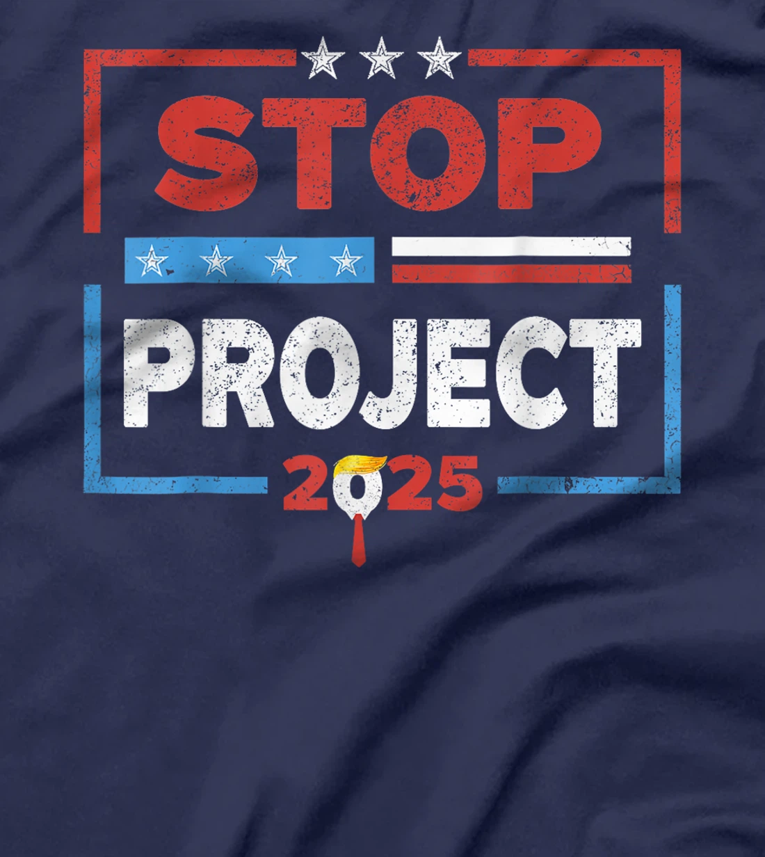 Stop Project 2025 Anti Trump T-Shirt