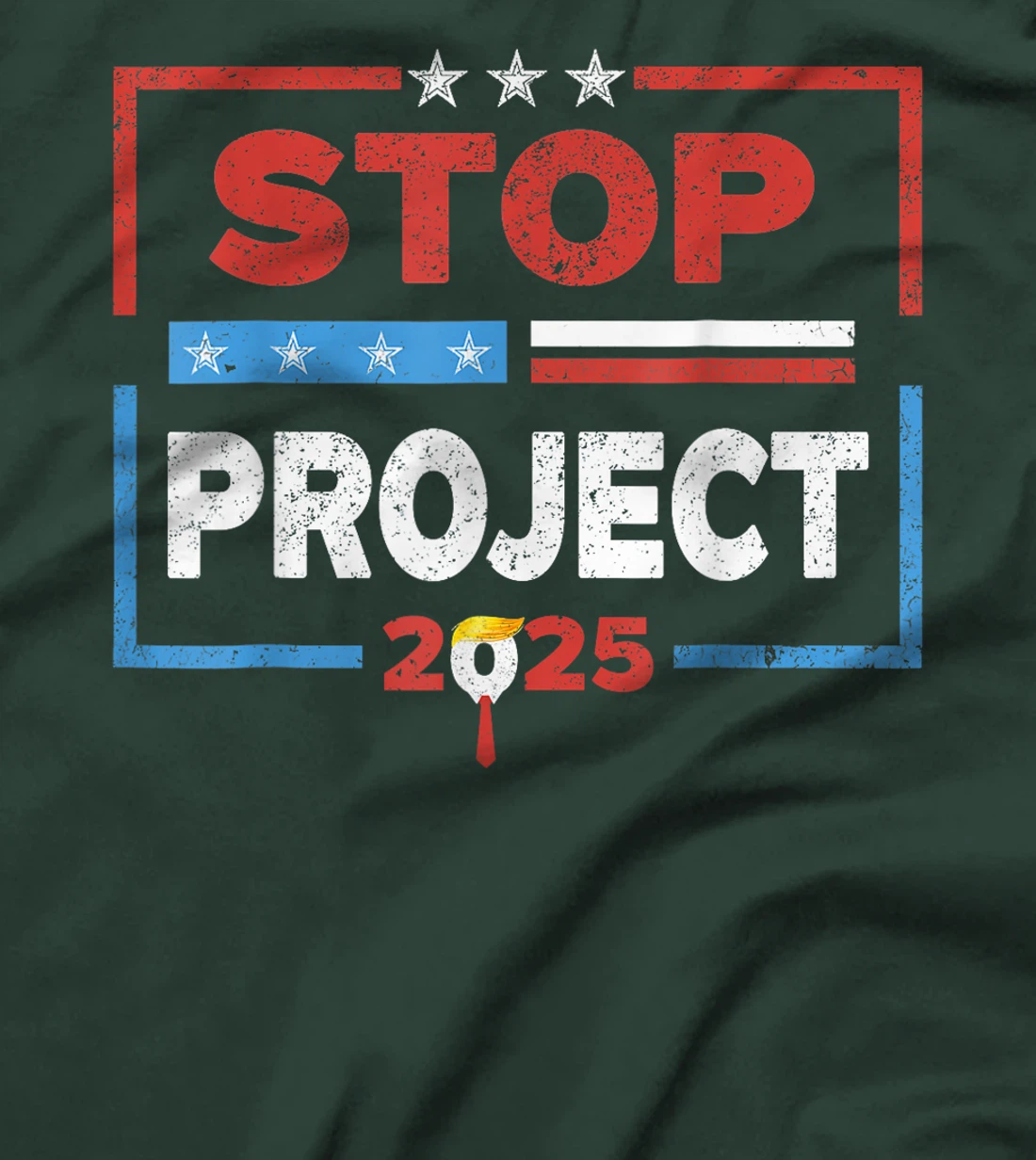 Stop Project 2025 Anti Trump T-Shirt