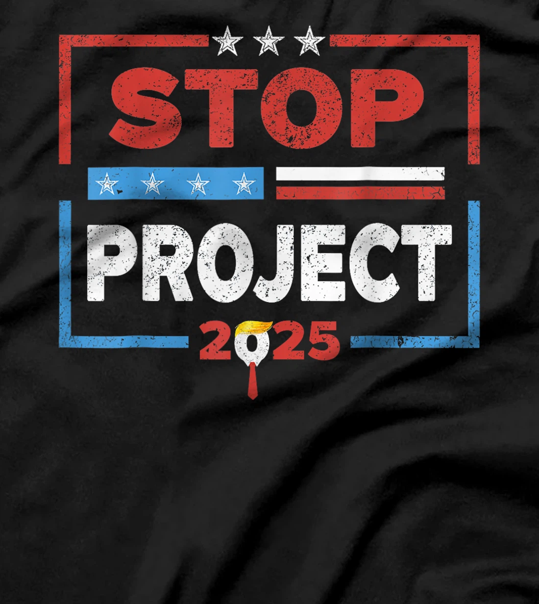 Stop Project 2025 Anti Trump T-Shirt