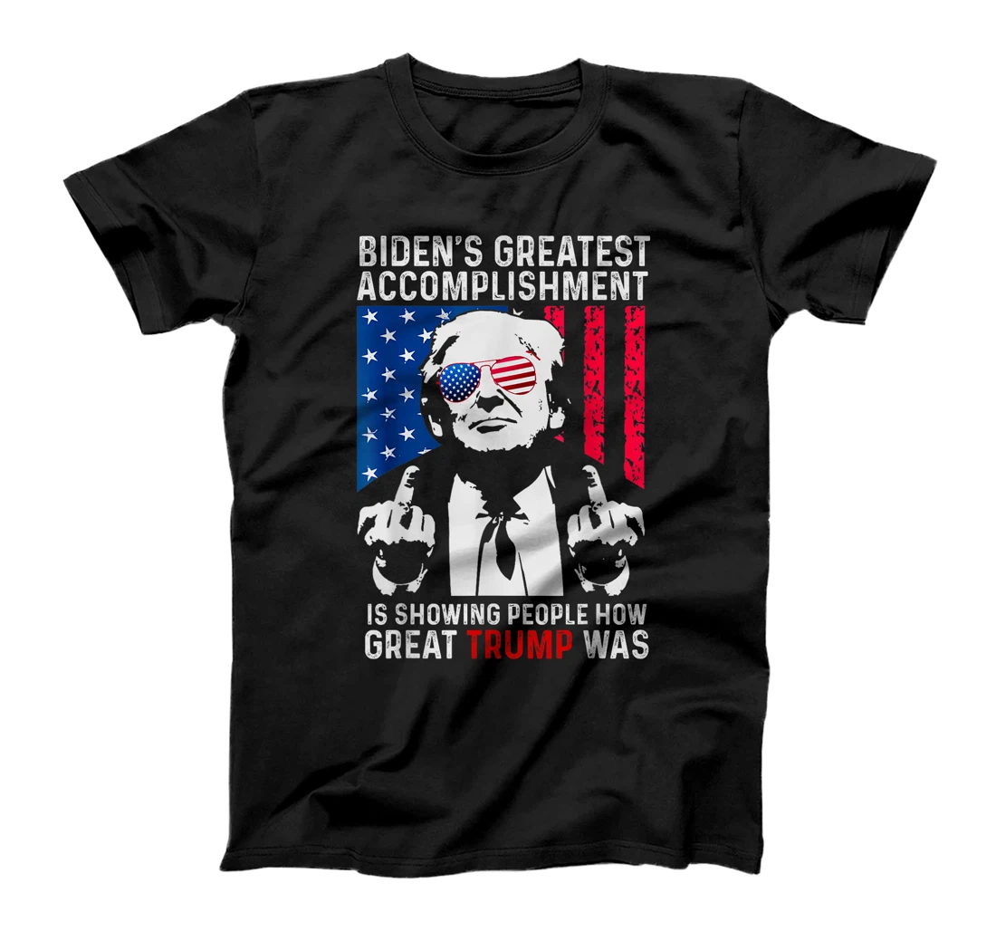 biden s greatest accomplishment, funny trump retro T-Shirt