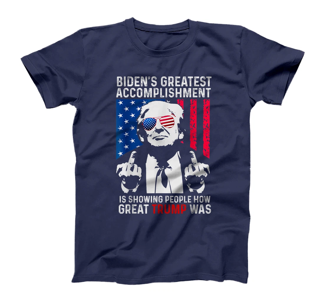 biden s greatest accomplishment, funny trump retro T-Shirt