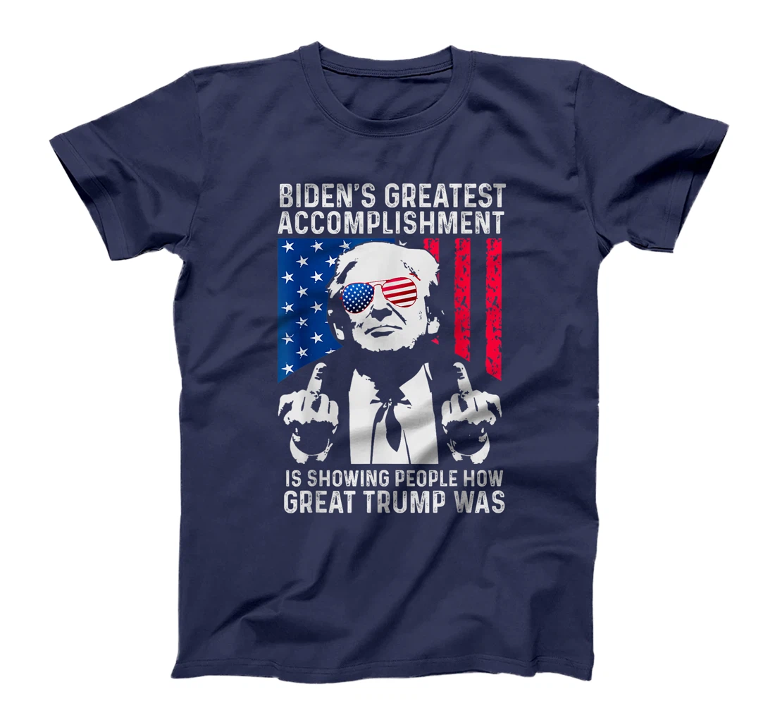 biden s greatest accomplishment, funny trump retro T-Shirt