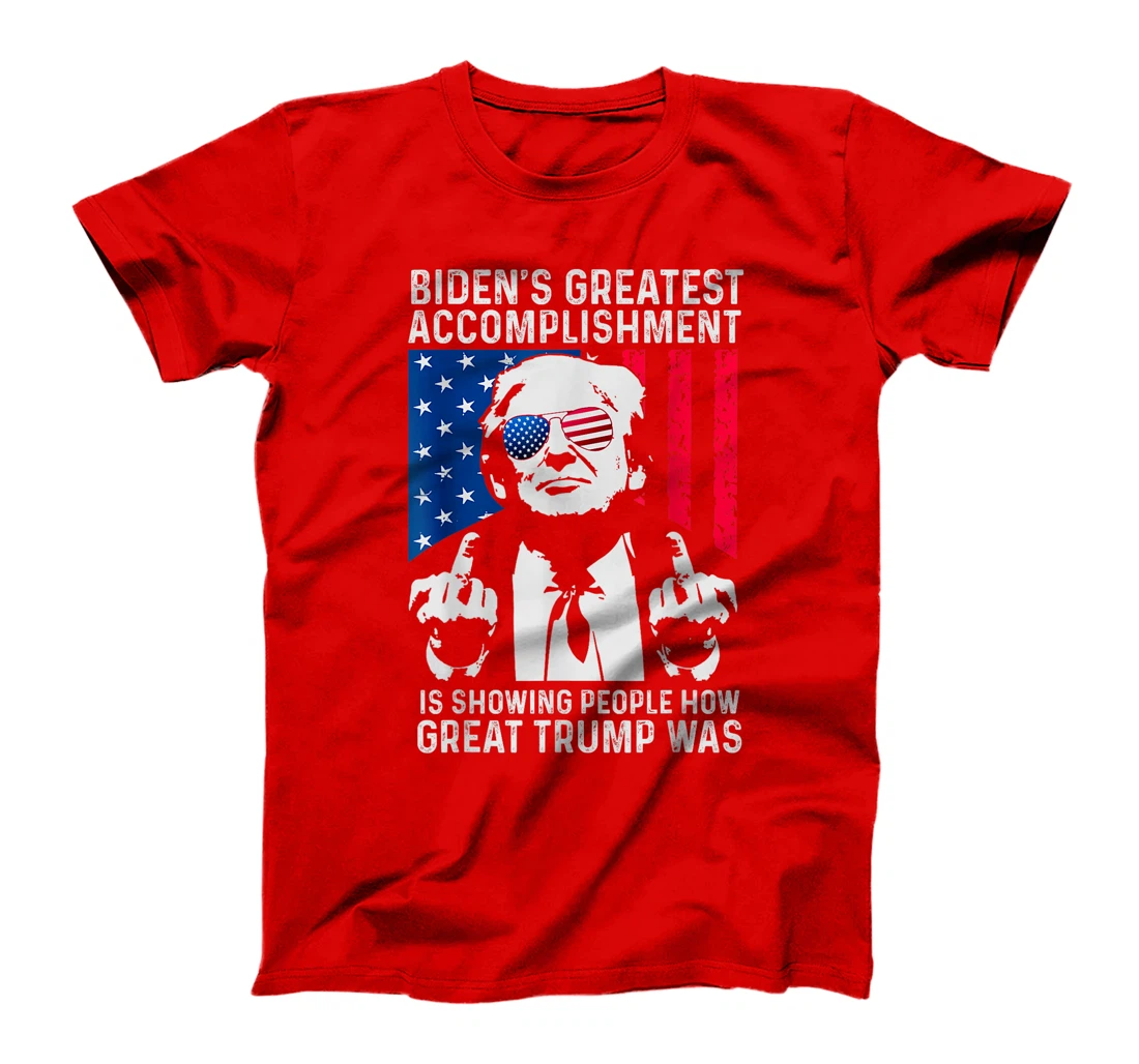 biden s greatest accomplishment, funny trump retro T-Shirt