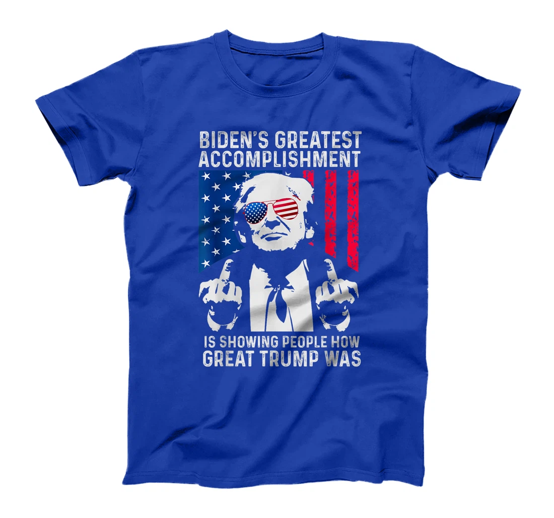 biden s greatest accomplishment, funny trump retro T-Shirt