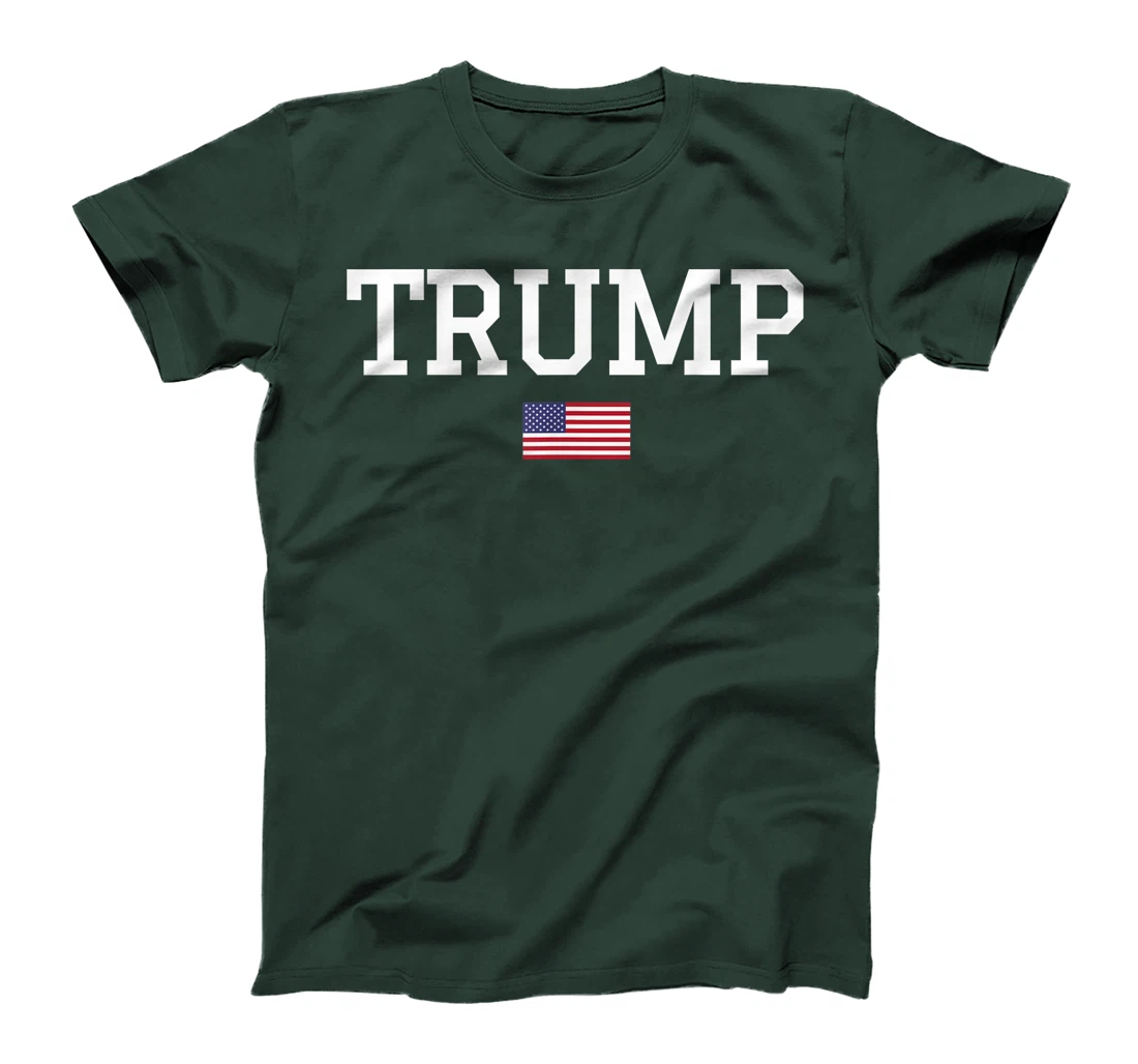 Donald Trump 2024 US American Flag Patriotic Men Women T-Shirt