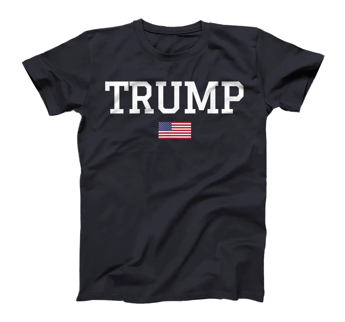 Donald Trump 2024 US American Flag Patriotic Men Women T-Shirt