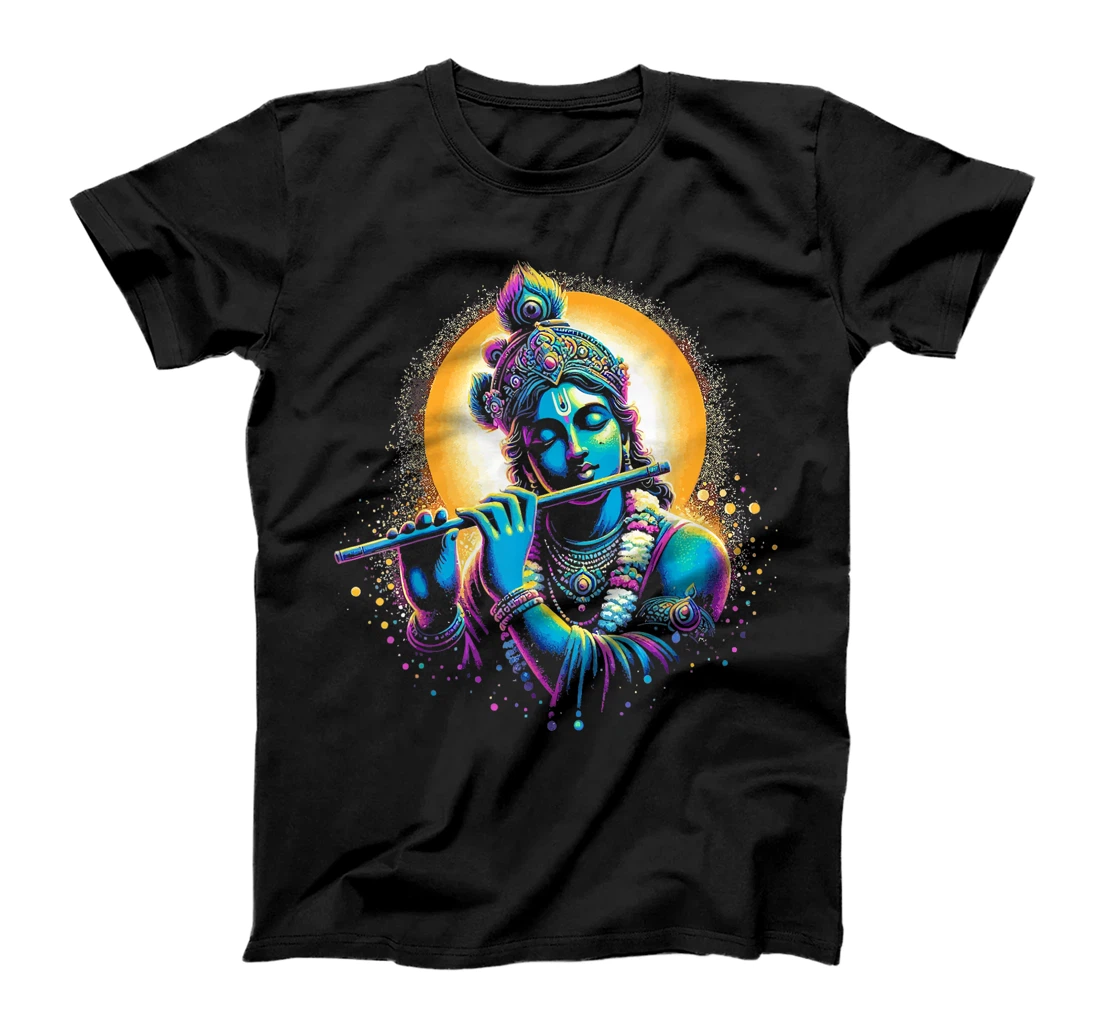 Womens Lord Shri Krishna Hindu God Lord Shri Krishna Lover Devotee T-Shirt