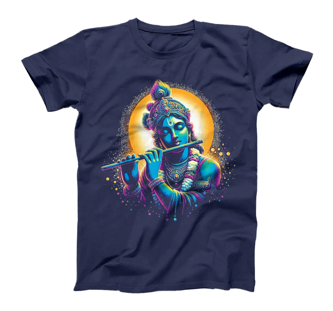 Womens Lord Shri Krishna Hindu God Lord Shri Krishna Lover Devotee T-Shirt