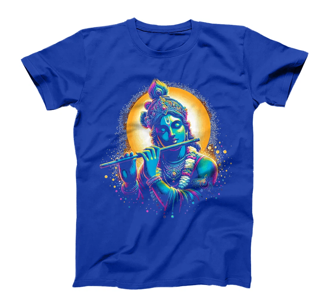 Womens Lord Shri Krishna Hindu God Lord Shri Krishna Lover Devotee T-Shirt