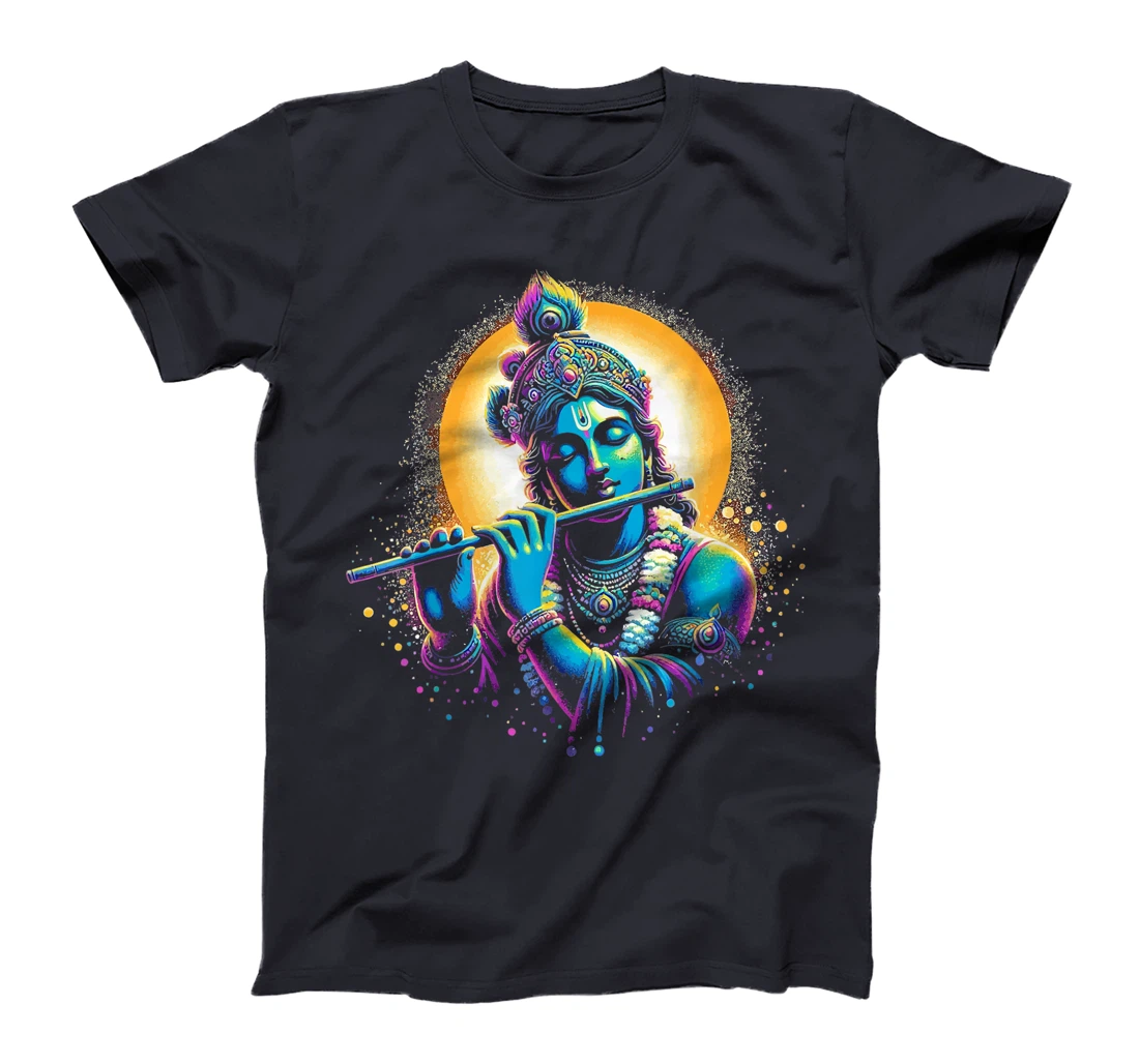 Womens Lord Shri Krishna Hindu God Lord Shri Krishna Lover Devotee T-Shirt