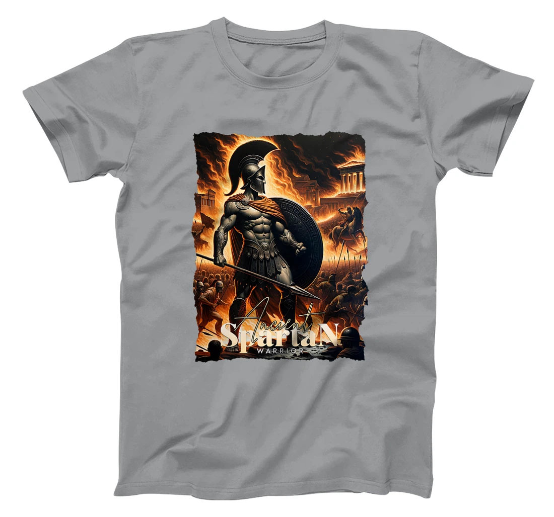 Ares Ancient Greek God Warrior Helmet Spartan Sparta Vintage Premium T-Shirt