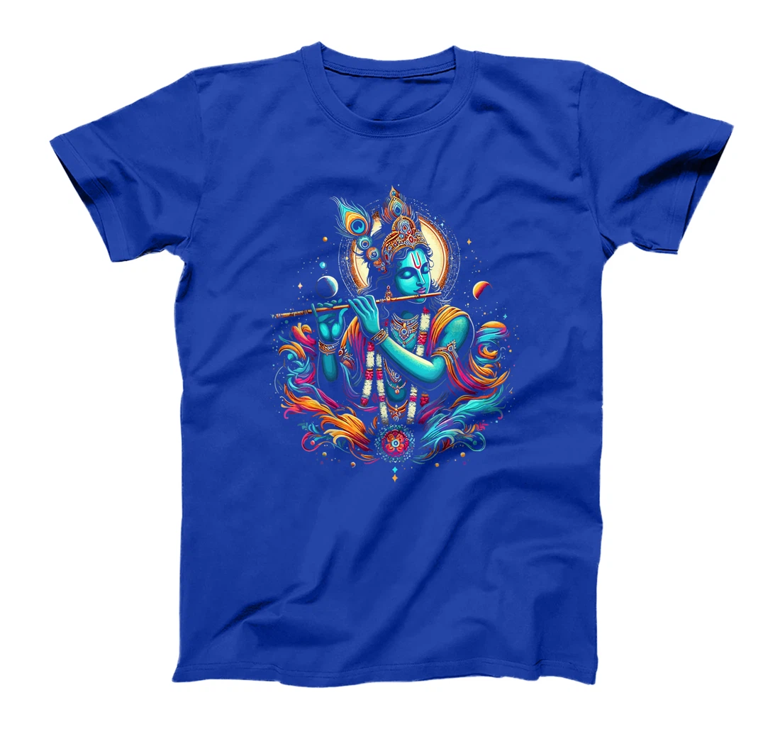 Lord Shri Krishna Hindu God Lord Shri Krishna Lover Devotee T-Shirt