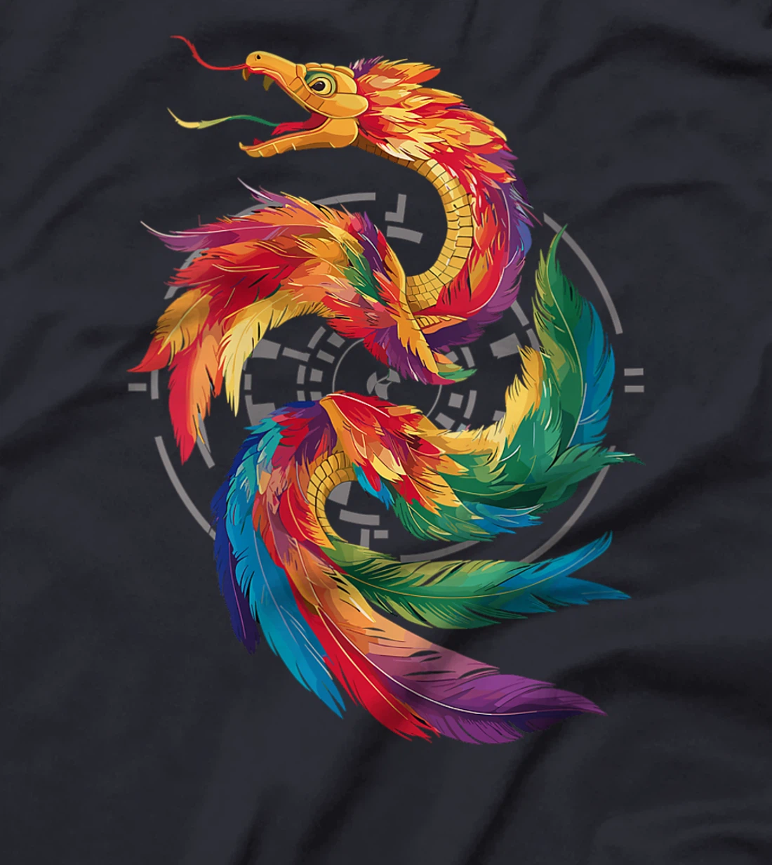 Womens Maya God Mayan Mythology Ancient God Kukulkan T-Shirt