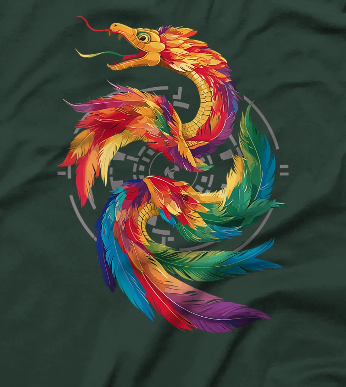 Womens Maya God Mayan Mythology Ancient God Kukulkan T-Shirt