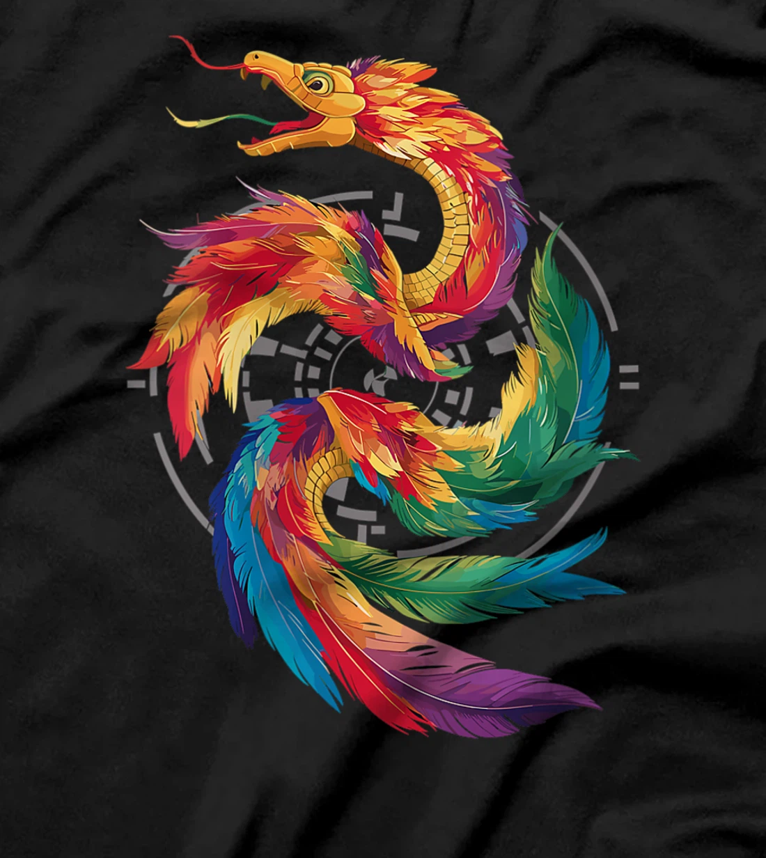 Womens Maya God Mayan Mythology Ancient God Kukulkan T-Shirt