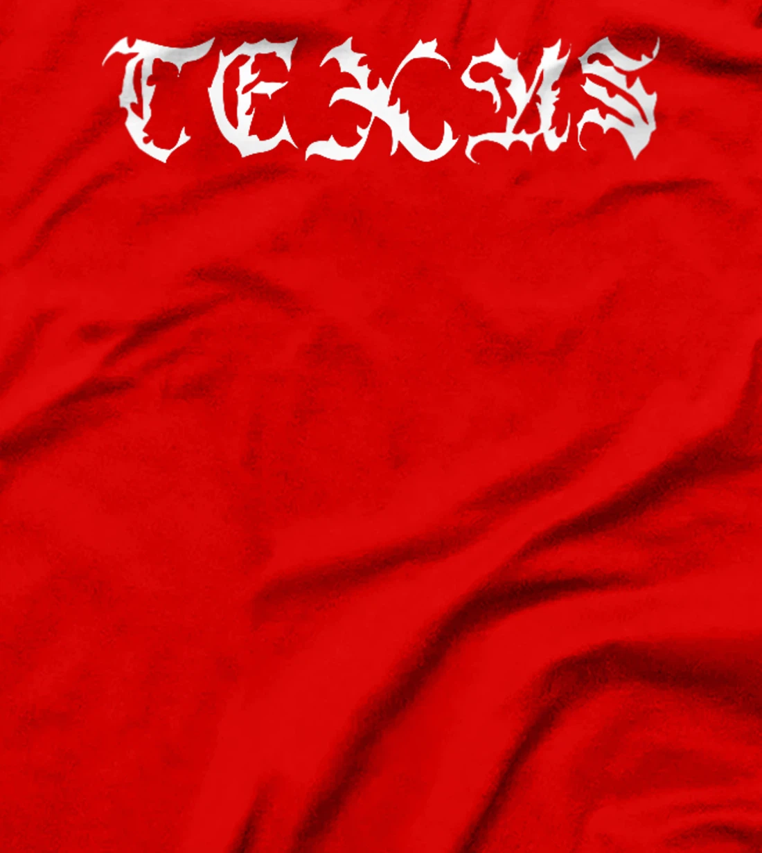 Womens Texas - Streetwear Vintage Cholo Script Goth Inspired T-Shirt