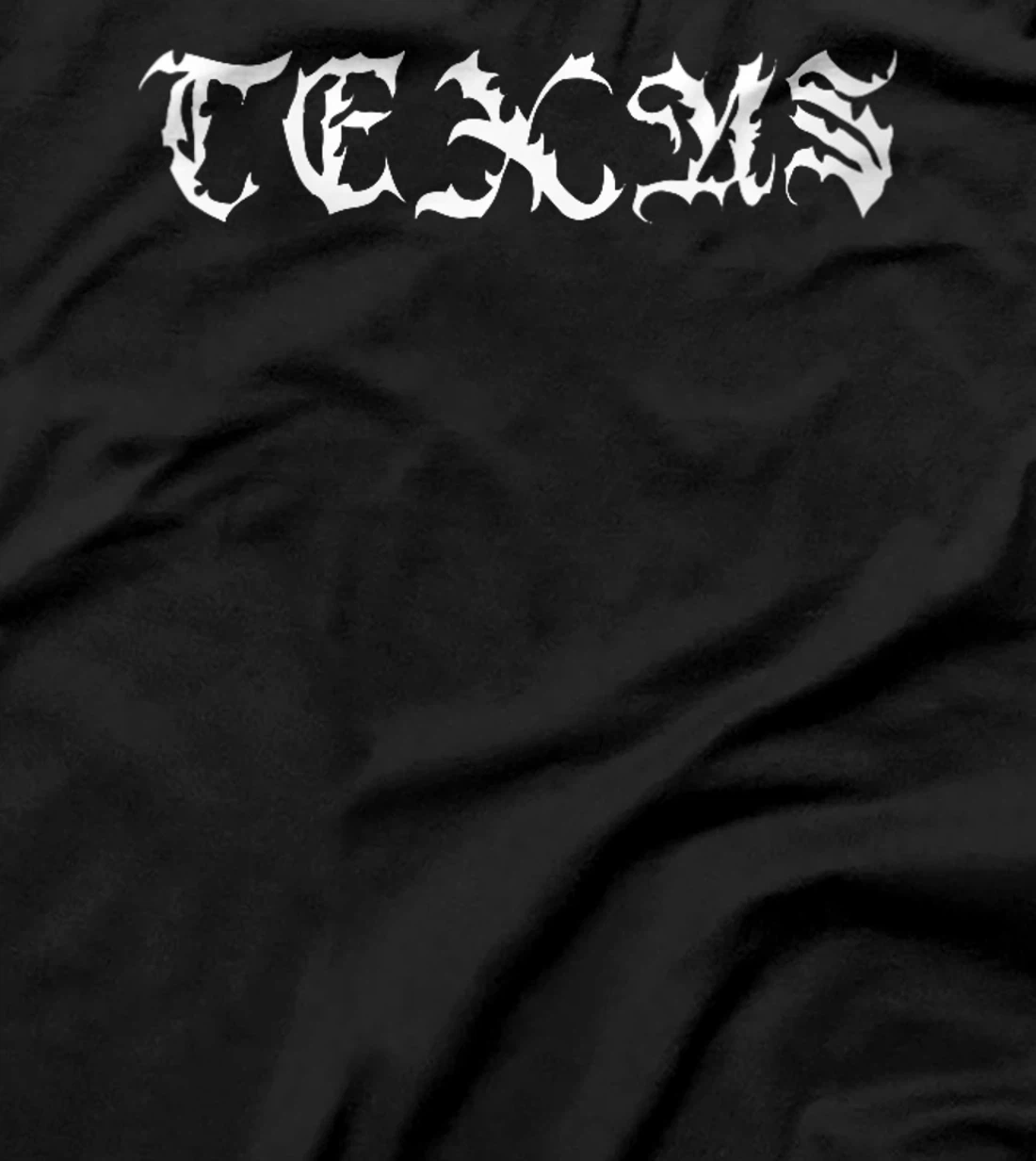 Womens Texas - Streetwear Vintage Cholo Script Goth Inspired T-Shirt