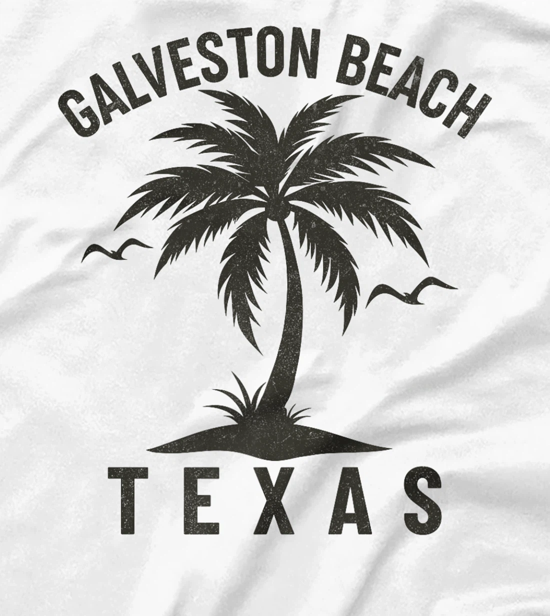 Galveston Beach Texas Palm Tree Tropical Beach Summer Premium T-Shirt