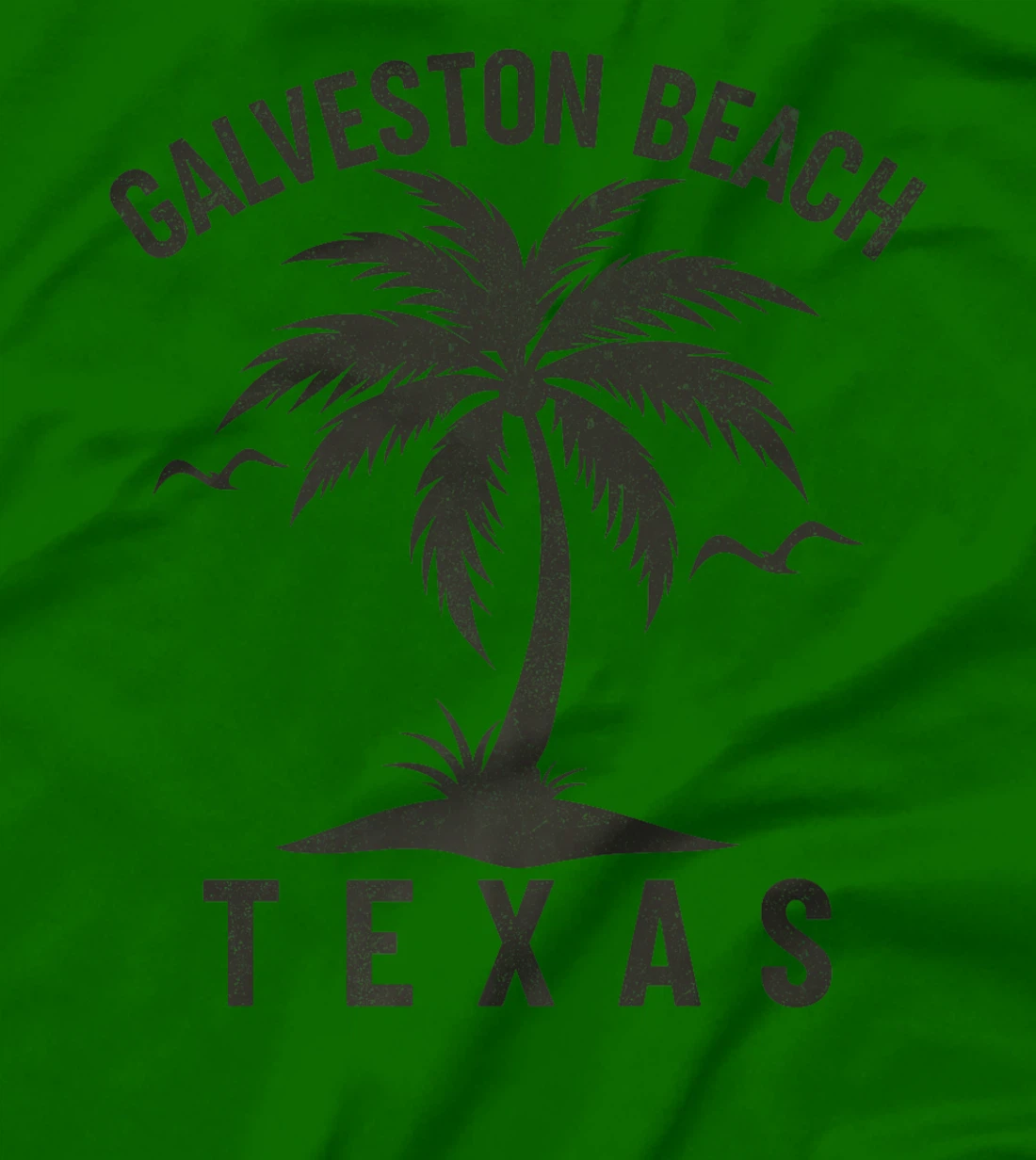 Galveston Beach Texas Palm Tree Tropical Beach Summer Premium T-Shirt