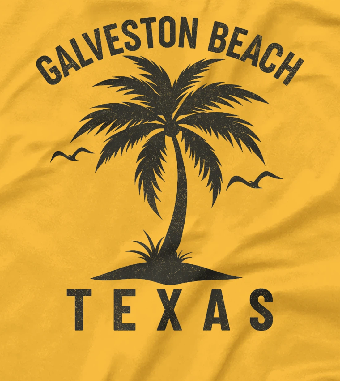 Galveston Beach Texas Palm Tree Tropical Beach Summer Premium T-Shirt