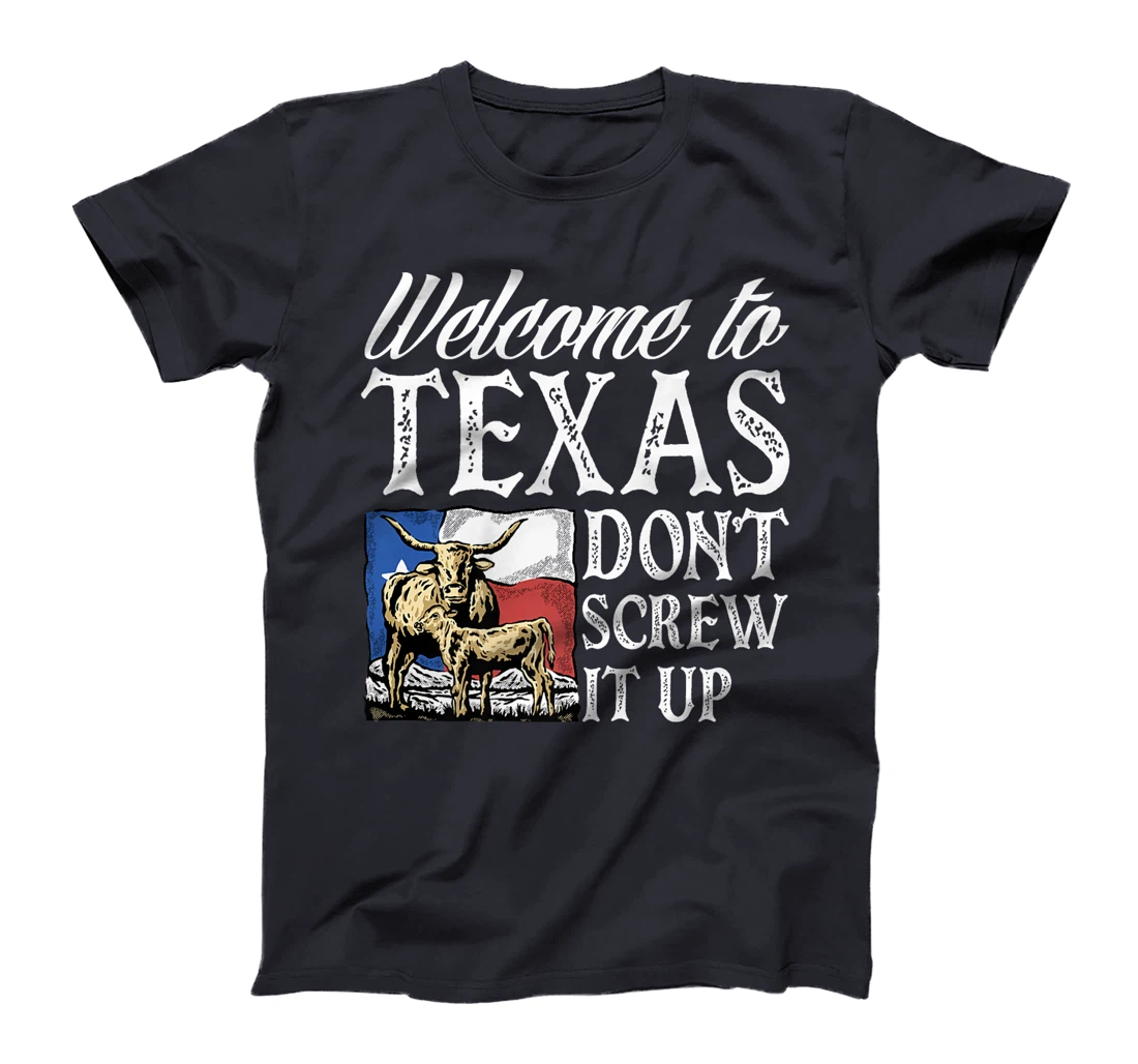 Welcome To Texas Texas Texen Pride Premium T-Shirt