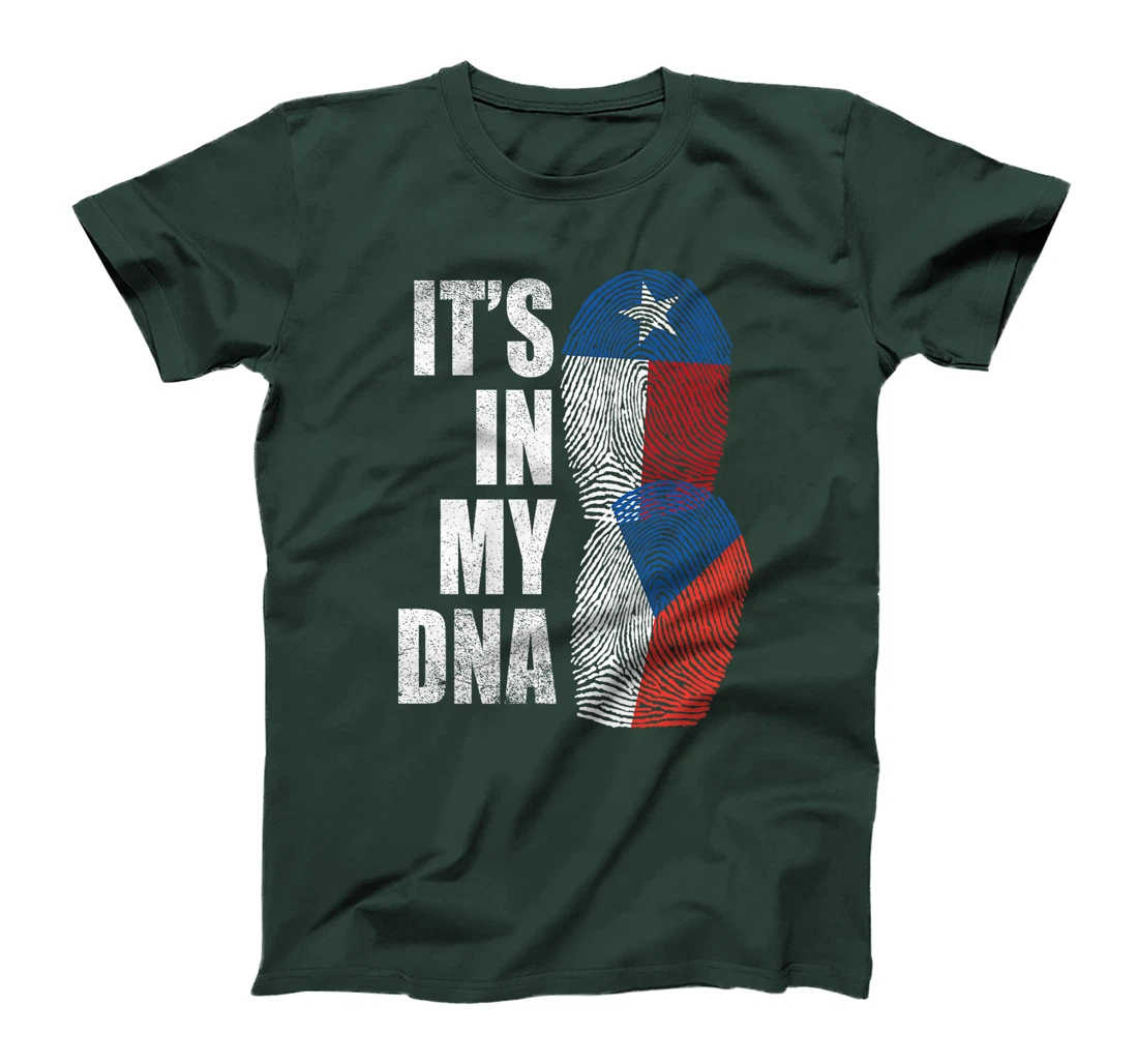 Czech Texan Flag It’s In My DNA Texas Czech Republic Premium T-Shirt