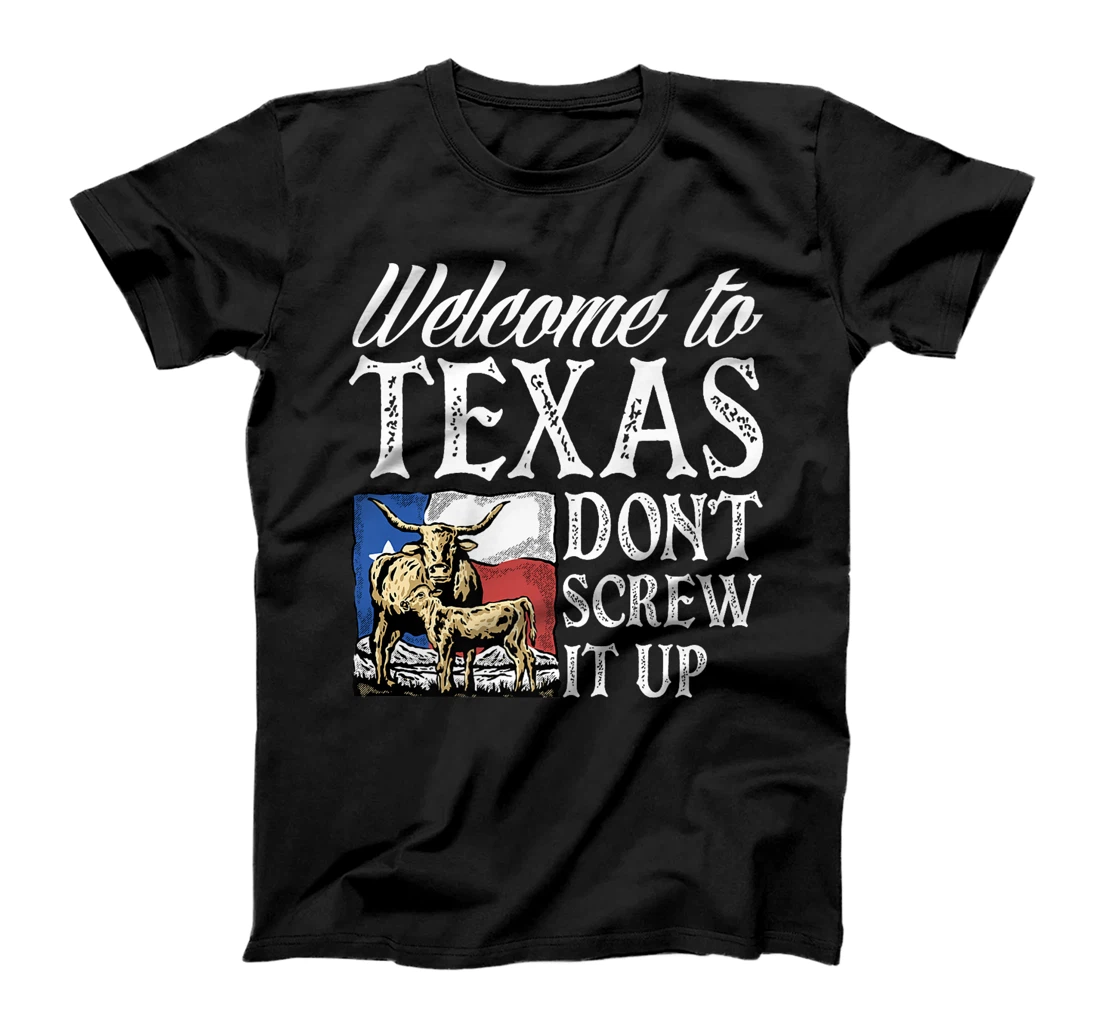 Welcome To Texas Texas Texen Pride Premium T-Shirt