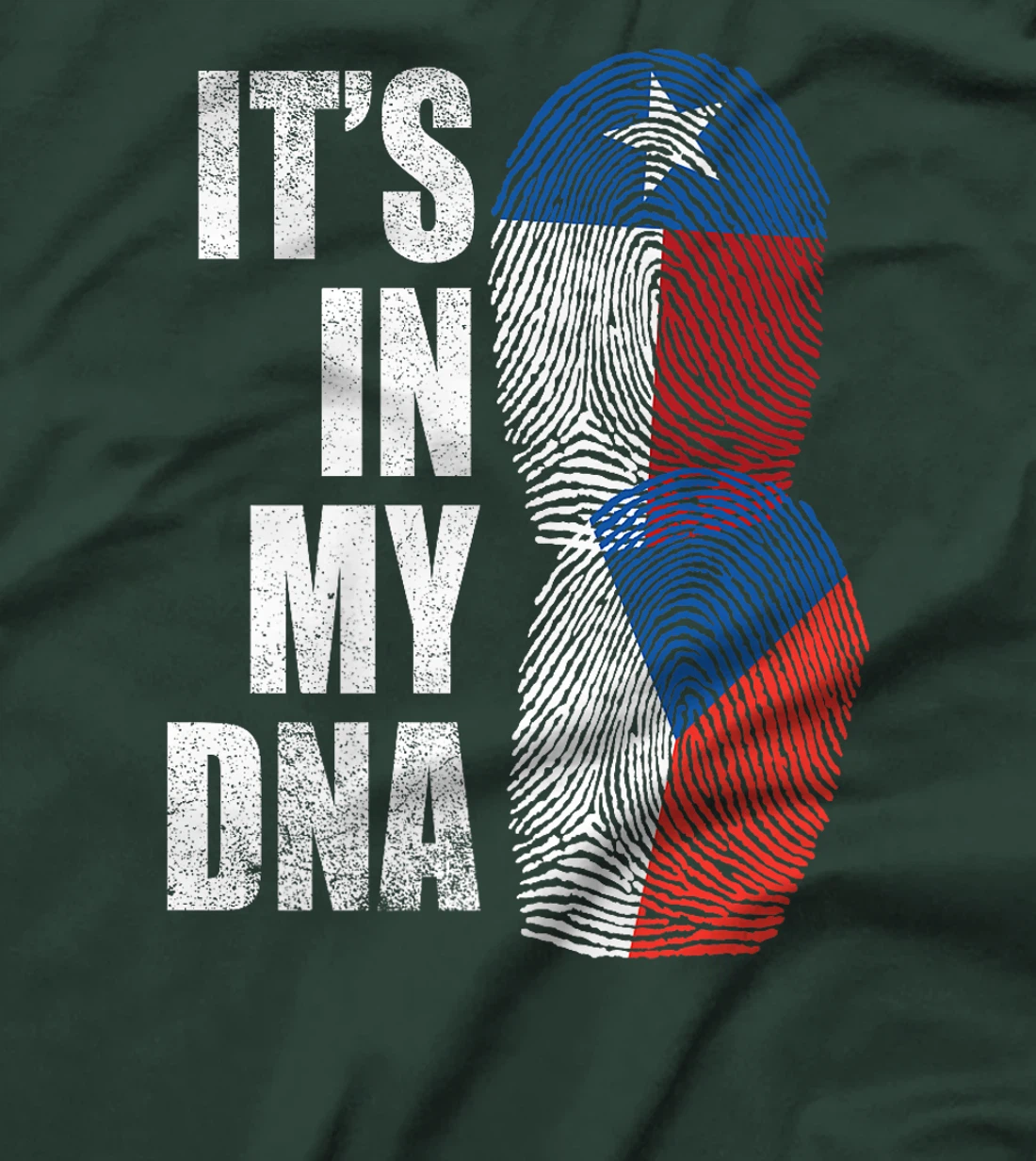Czech Texan Flag It’s In My DNA Texas Czech Republic Premium T-Shirt