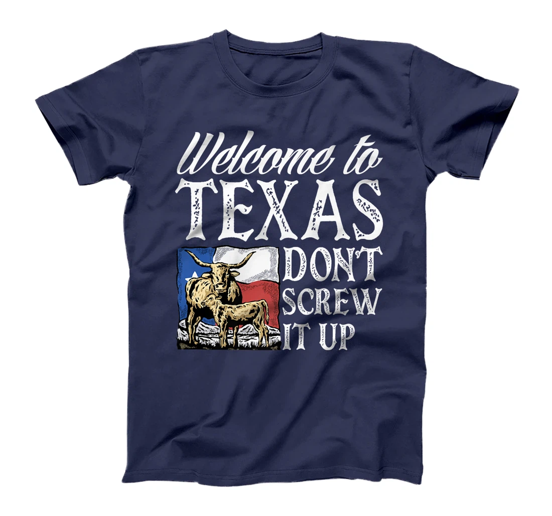 Welcome To Texas Texas Texen Pride Premium T-Shirt