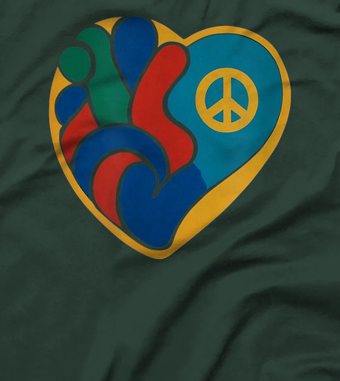 Heart of Peace for Israel T-Shirt