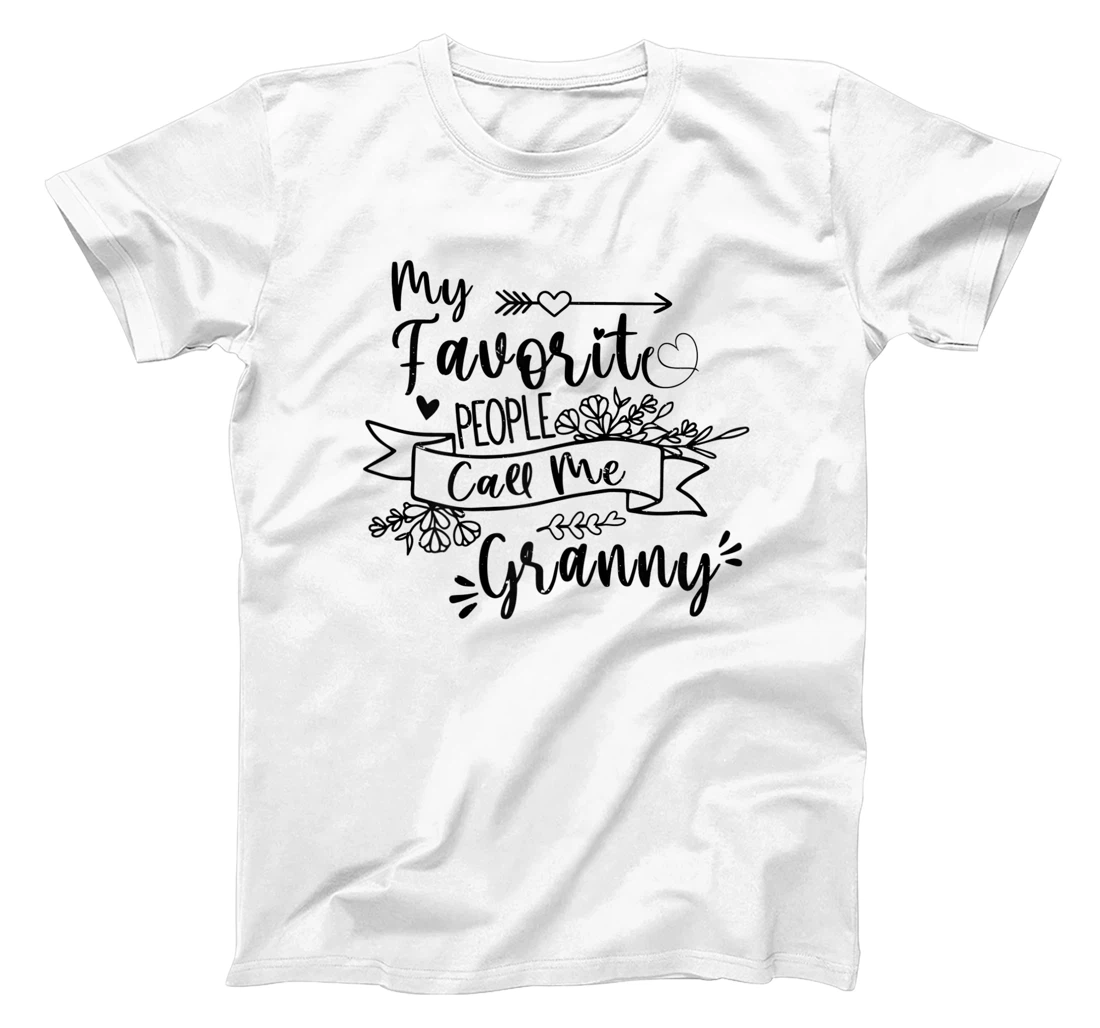 Womens My Favorite People Call Me Granny T-Shirt