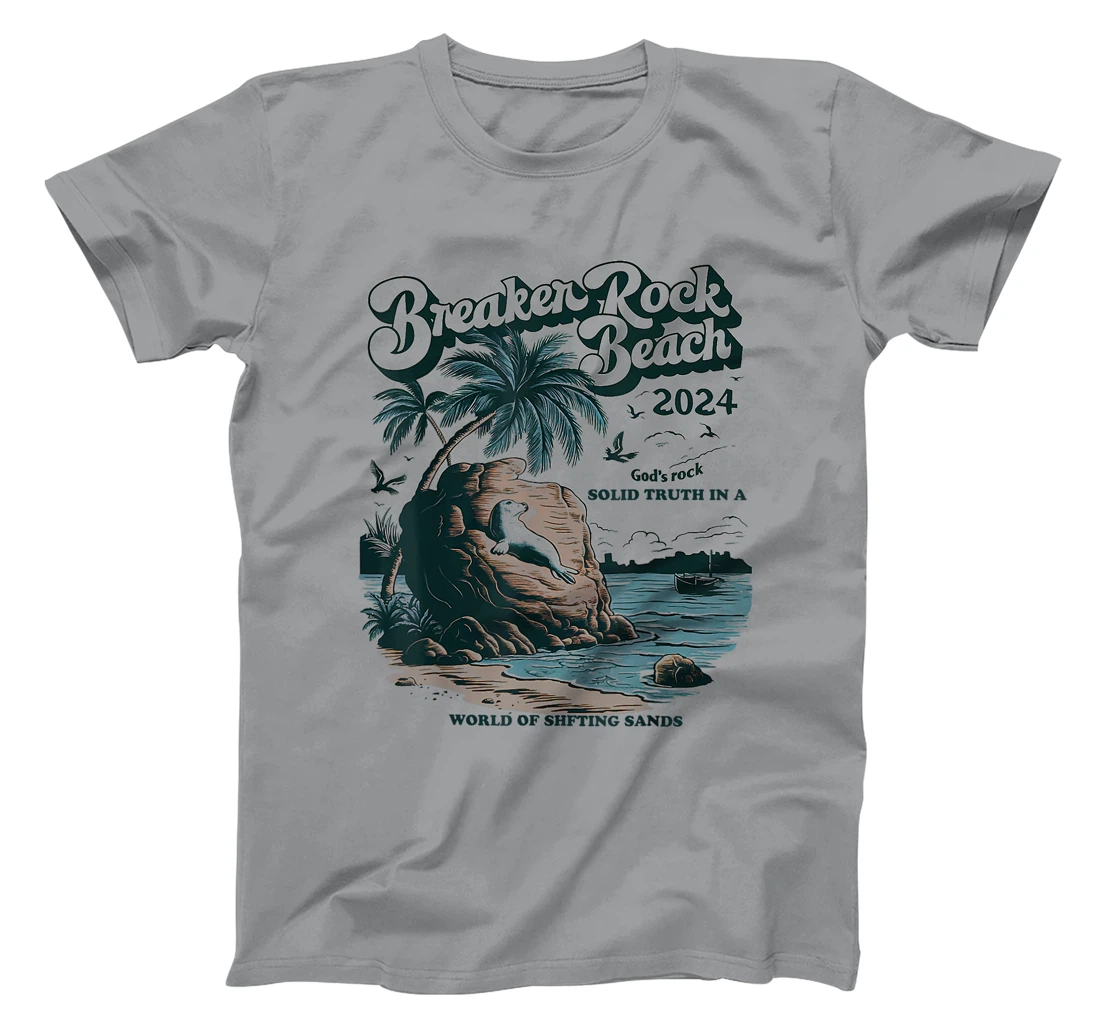 Breaker Rock Beach God's Rock Solid Truth In A World VBS T-Shirt