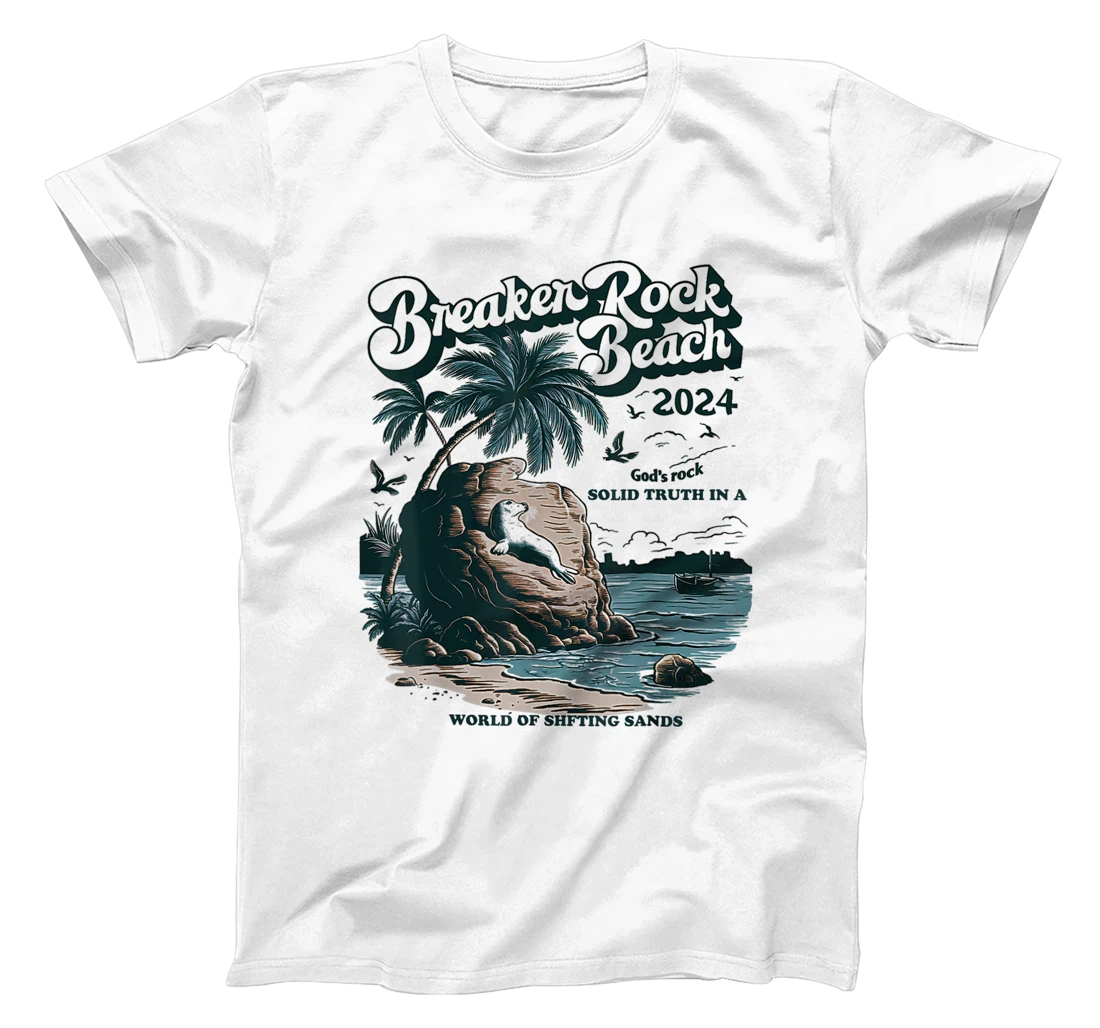 Breaker Rock Beach God's Rock Solid Truth In A World VBS T-Shirt