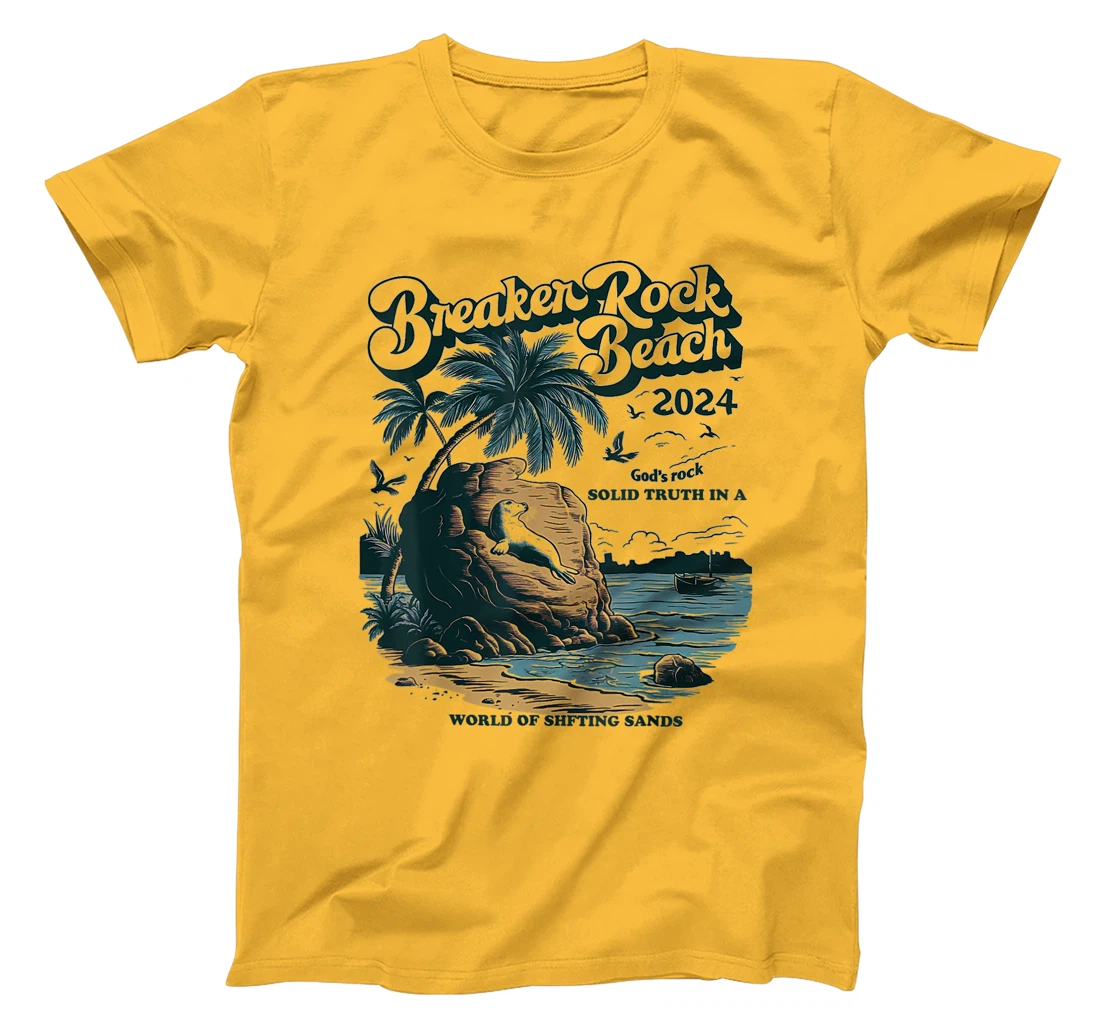 Breaker Rock Beach God's Rock Solid Truth In A World VBS T-Shirt