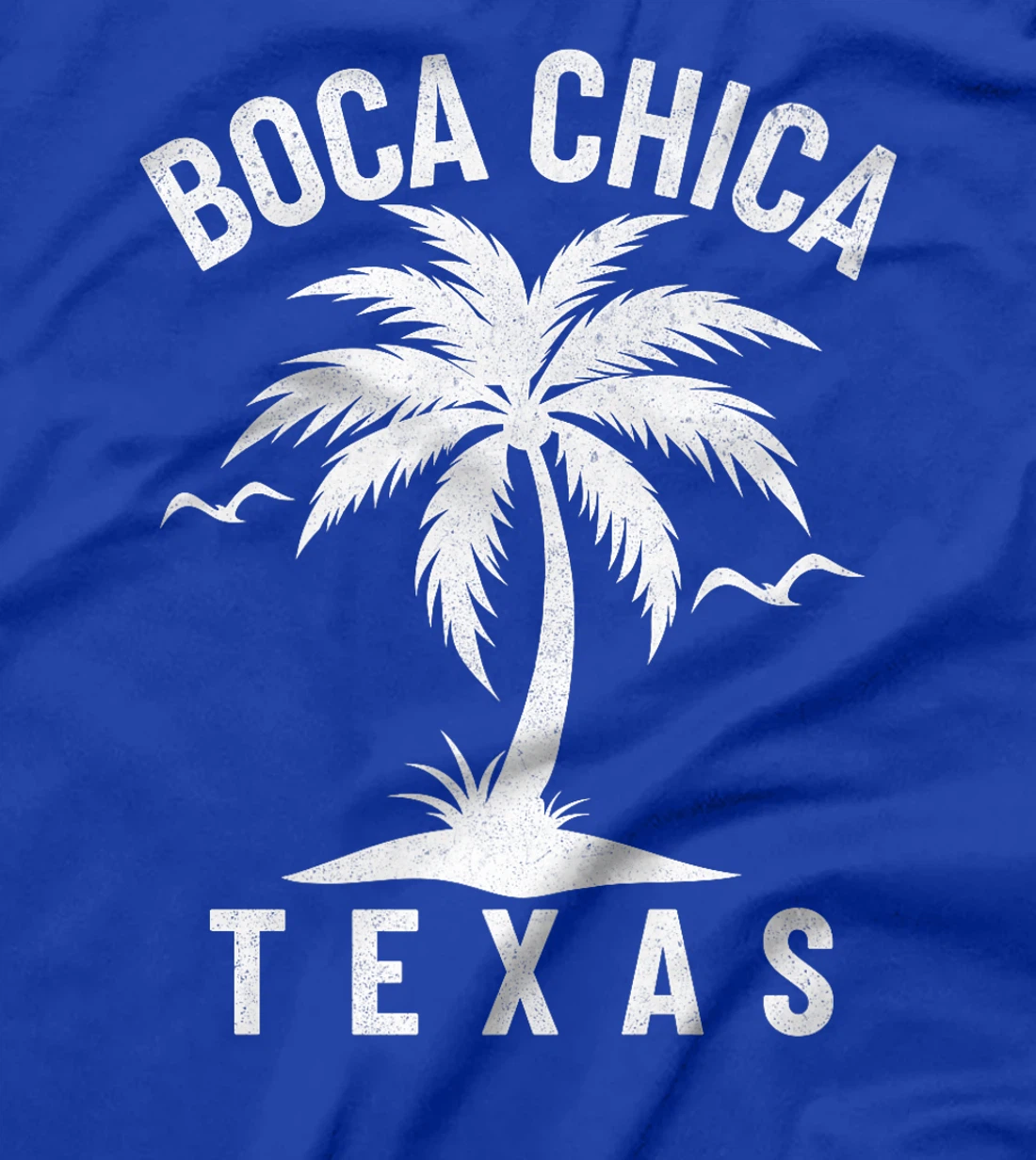 Boca Chica Beach Texas Palm Tree Tropical Summer Vacation Premium T-Shirt