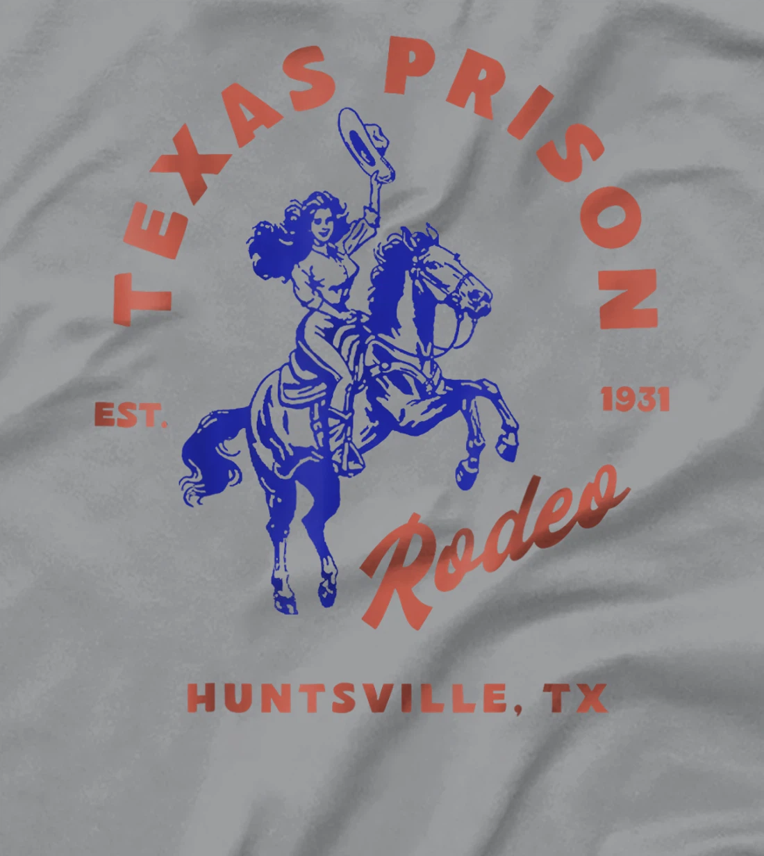 Texas Prison Rodeo Cowboy Cowgirl Western T-Shirt